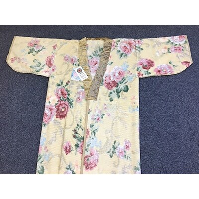 泉大津市産　綿100%(毛羽部分)マイヤー綿毛布夜着　200cm丈　ピンク　9020PI