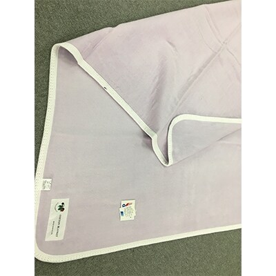綿ガーゼケットと綿毛布のリバーシブル毛布　ダブル180×210cm　ラベンダー　S2825D　RA