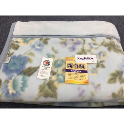 日本製 アクリル マイヤー毛布 シングル ブルー 1枚 新合繊合わせ毛布 1632 お礼品詳細 ふるさと納税なら さとふる