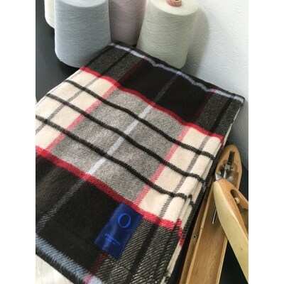 日本製　洗える　しっとり　ウール混　毛布　シングル　ベージュ　1枚　140×200cm　ウール50%