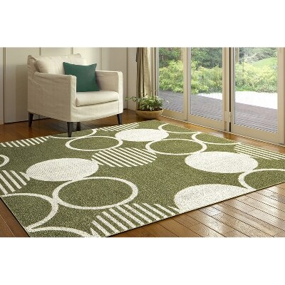 抗ウイルス加工　カーペット　グリーン　1枚　　約240×185cm　270042226型