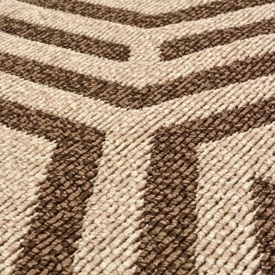 日本製　大判　カーペット　ブラウン　1枚　約220X250cm　240612364 型