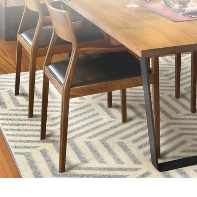 日本製　大判　カーペット　グレー　1枚　約220×250cm　240612369 型