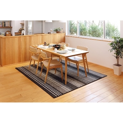 日本製　撥水・防汚　カーペット　ブラウン　1枚　　約240×330cm　 600022202型