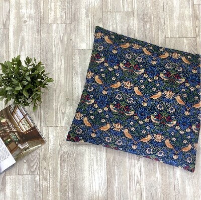 日本製　洗える　綿100%　座布団(銘仙判)カバー　約55×59cm　1枚　MR-5559-I NB