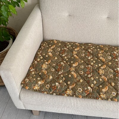 日本製　洗える　ソファーパッド　2.5人掛け用　約50×125cm　1枚　MR-5012-I BE型