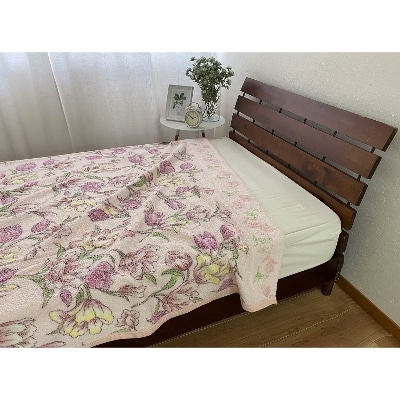 日本製　洗える　タオルケット　シングル　140x190cm　1枚　N-MT-921PI