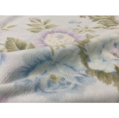 泉大津産　綿マイヤー毛布　シングル　140x200cm　ブルー　1枚　S-81722BL