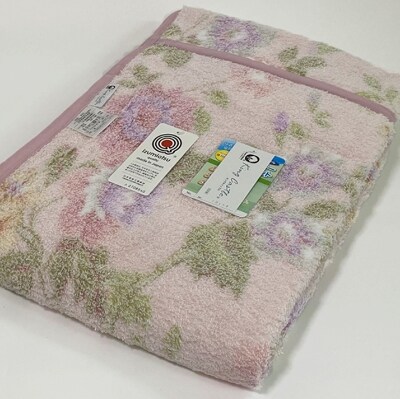 泉大津産　先白FBZ　タオルケット　シングル　140x200cm　ピンク　1枚　S-13187PI