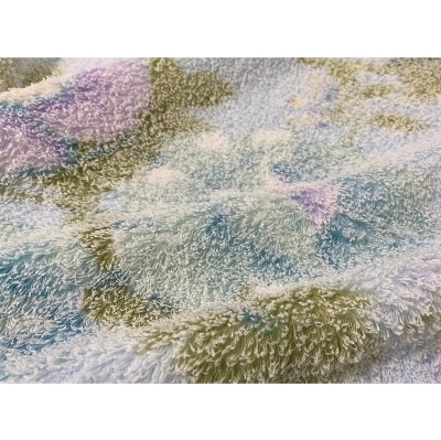 泉大津産　先白FBZ　タオルケット　シングル　140x200cm　ブルー　1枚　S-13187BL