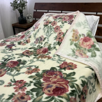 C.R.P加工毛布　マイヤー毛布　シングル　ピンク　1枚　(ニューマイヤー毛布)B-KW11817