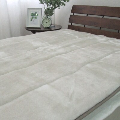 C.R.P加工　敷きパッド　シングル100×205cm　ベージュ　1枚　31511BE