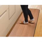 日本製　撥水・消臭・抗菌　キッチンマット　約45×180cm　ベージュ　350114663型