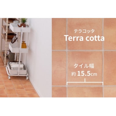 日本製　撥水・防炎　フリーカーペット　　約182×220cm　テラコッタ　700040361型