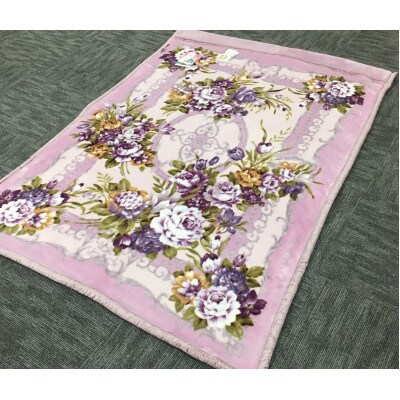 C.R.P加工毛布　マイヤー毛布　シングル　ピンク　1枚　(合わせ毛布)21029PI