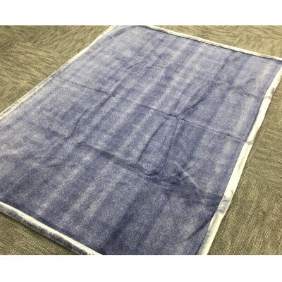 C.R.P加工毛布　マイヤー毛布　シングル　ネイビー　1枚　(ニューマイヤー毛布)11818NV