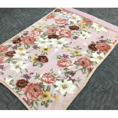 C.R.P加工毛布　マイヤー毛布　シングル　ピンク　1枚　(合わせ毛布)20810PI