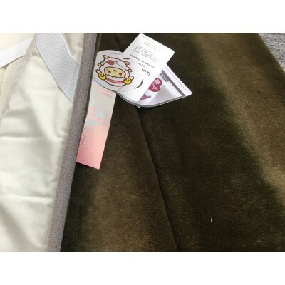 C.R.P加工　敷きパッド　シングル　100×205cm　ブラウン　1枚　31512BR