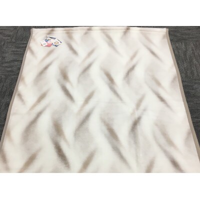 C.R.P加工毛布　マイヤー毛布　シングル　ベージュ　1枚　(ニューマイヤー毛布)11712BE