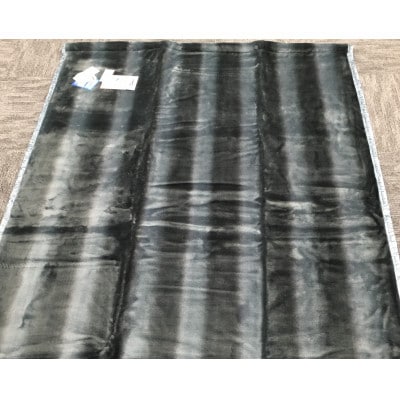 C.R.P加工毛布　マイヤー毛布　シングル　ネイビー　1枚　(ニューマイヤー毛布)11713NV