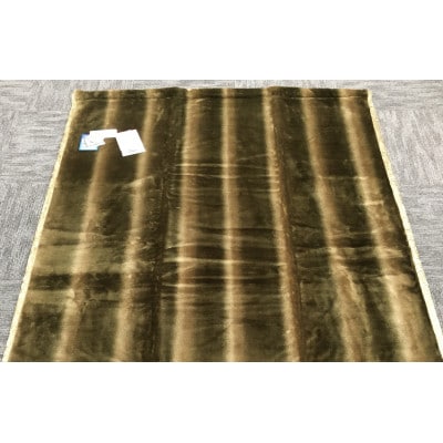 C.R.P加工毛布　マイヤー毛布　シングル　ブラウン　1枚　(ニューマイヤー毛布)11713BR