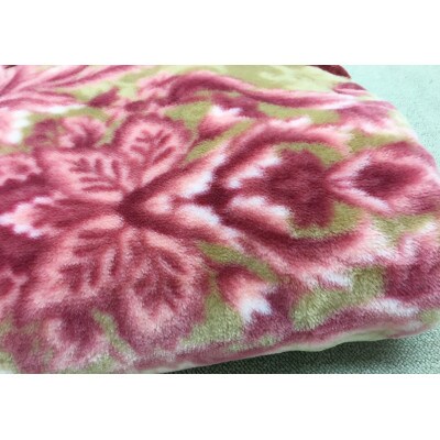 日本製　アクリル　マイヤー毛布　シングル　ピンク　1枚　(ニューマイヤー毛布)N-MO508PI