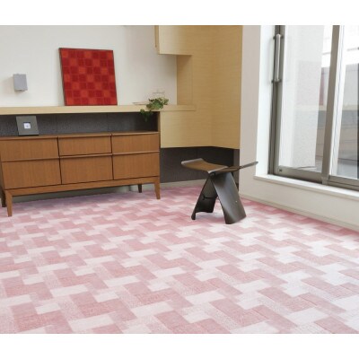 日本製　抗菌　カーペット　ローズ　1枚　4.5帖　約261×261cm　600003945型