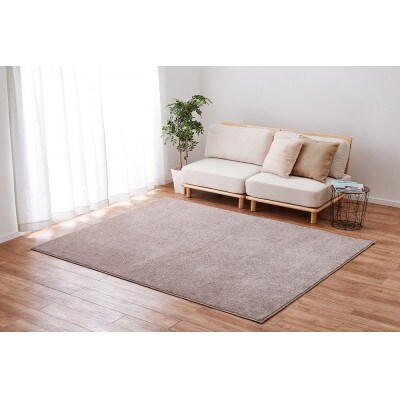 ワンランク上のナイロン　カーペット　ベージュ　1枚　　約190×240cm　350116802型