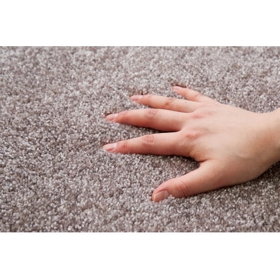 ワンランク上のナイロン　丸形カーペット　ベージュ　1枚　　直径約180cm　350116804型