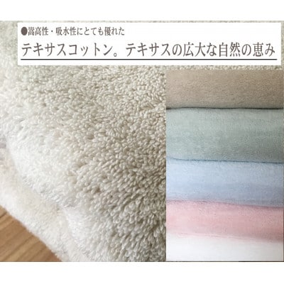 TEXSAS　COTTON　100%　タオルケット　シングル　ベージュ　1枚　SNT-20TXBE