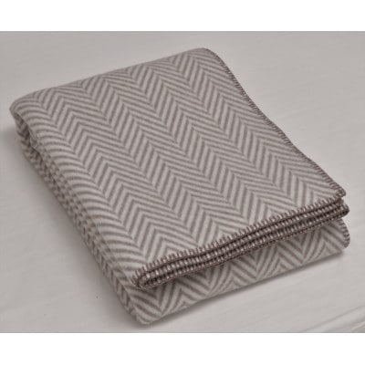 『睡眠環境・寝具指導士』推奨　ウール100%(毛羽部分)毛布　シングル　ブラウン　WOOL-1BR