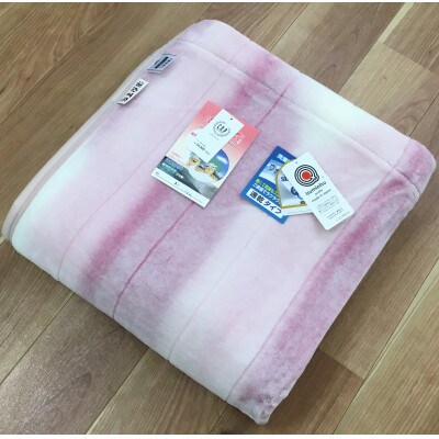 C.R.P加工毛布　マイヤー毛布　シングル　ピンク　1枚　(ニューマイヤー毛布)11718PI