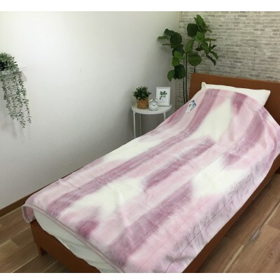 C.R.P加工毛布　マイヤー毛布　シングル　ピンク　1枚　(ニューマイヤー毛布)11718PI