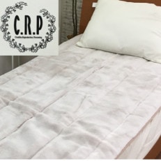 C.R.P加工　敷きパッド　シングル　100×205cm　ベージュ　1枚　31513BE
