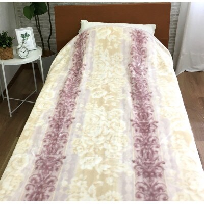 C.R.P加工毛布　マイヤー毛布　シングル　ピンク　1枚　(ニューマイヤー毛布)11820PI
