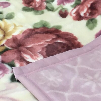 C.R.P加工毛布　マイヤー毛布　シングル　ピンク　1枚　(ニューマイヤー毛布)11714PI
