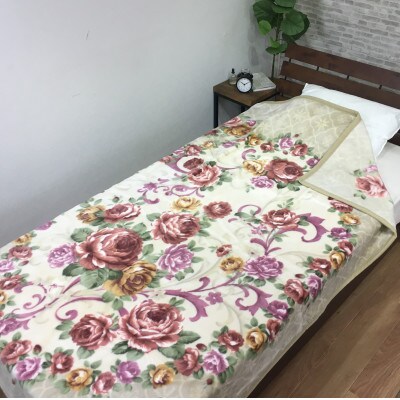 C.R.P加工毛布　マイヤー毛布　シングル　ベージュ　1枚　(ニューマイヤー毛布)11714BE