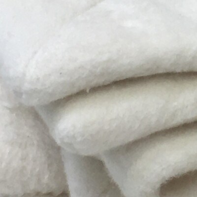 ≪あったかい≫　コットン100%　綿毛布　リビングMサイズ　アイボリー　1枚　SHAN