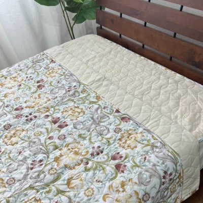 【訳あり・掘出し物】　麻(リネン)混肌ふとん　シングル　中わた脱脂綿100%アイボリー1枚　3451