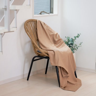 【Mother Warm】ふわっととろける　カシミヤ100%毛布　『シングル』　BE　CS-2220