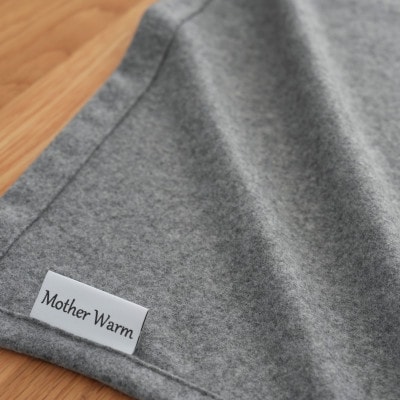 【Mother Warm】ふわっととろける　カシミヤ100%毛布　『ひざ掛け』　GY　CS-2066
