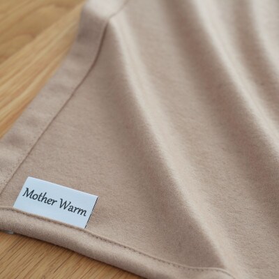 【Mother Warm】ふわっととろける　カシミヤ100%毛布　『ひざ掛け』　BE　CS-2066