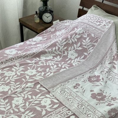 日本製　タオルケット　シングル　140×190cm　1枚　ピンク　N-JK25-3025PI