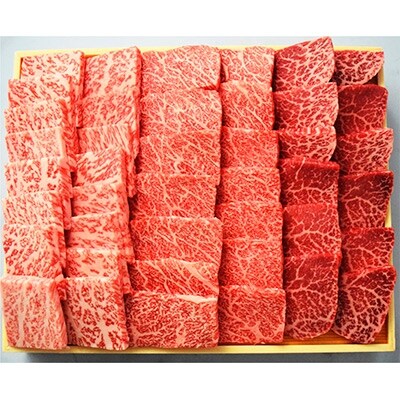 【薩摩牛】特選焼肉セット(計約900g)