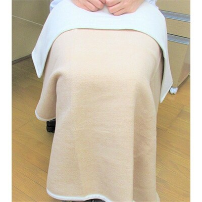 膝掛け綿毛布(オーガニック綿使用)　無漂白　無着色　おくるみ毛布　毛布の町泉大津市産