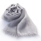 カシミヤストール　墨染め　〈HK11-0003-2〉