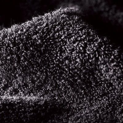 ザ・ラストタオル フェイスタオル 5枚セット チャコールグレー 32×85cm