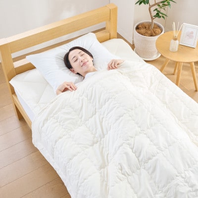 洗えるウール100%  羊毛肌掛け布団 S(シングル)