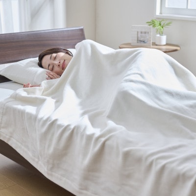 綿100% 新時代の綿毛布 肌きわみ シングル きなり