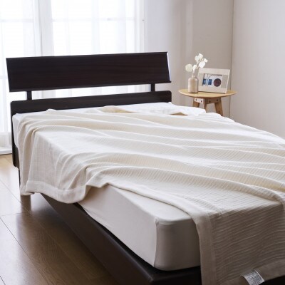綿100% 新時代の綿毛布 肌きわみ シングル きなり